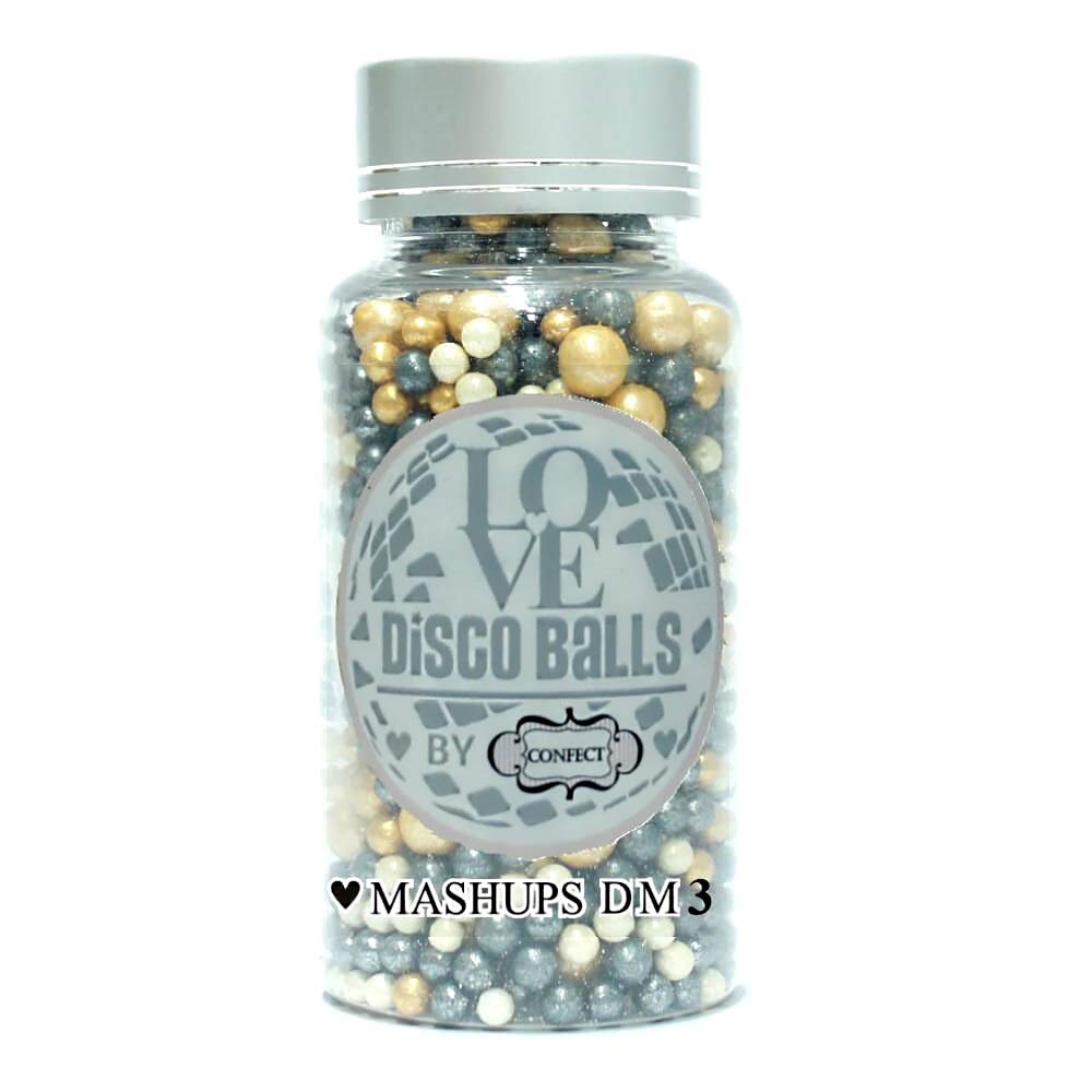 Confect Edible Disco Ball Mashup DM 3 120 Gms for cake cupcake decor (B08XNWZYT3) Amazon Price History, Amazon Price Tracker