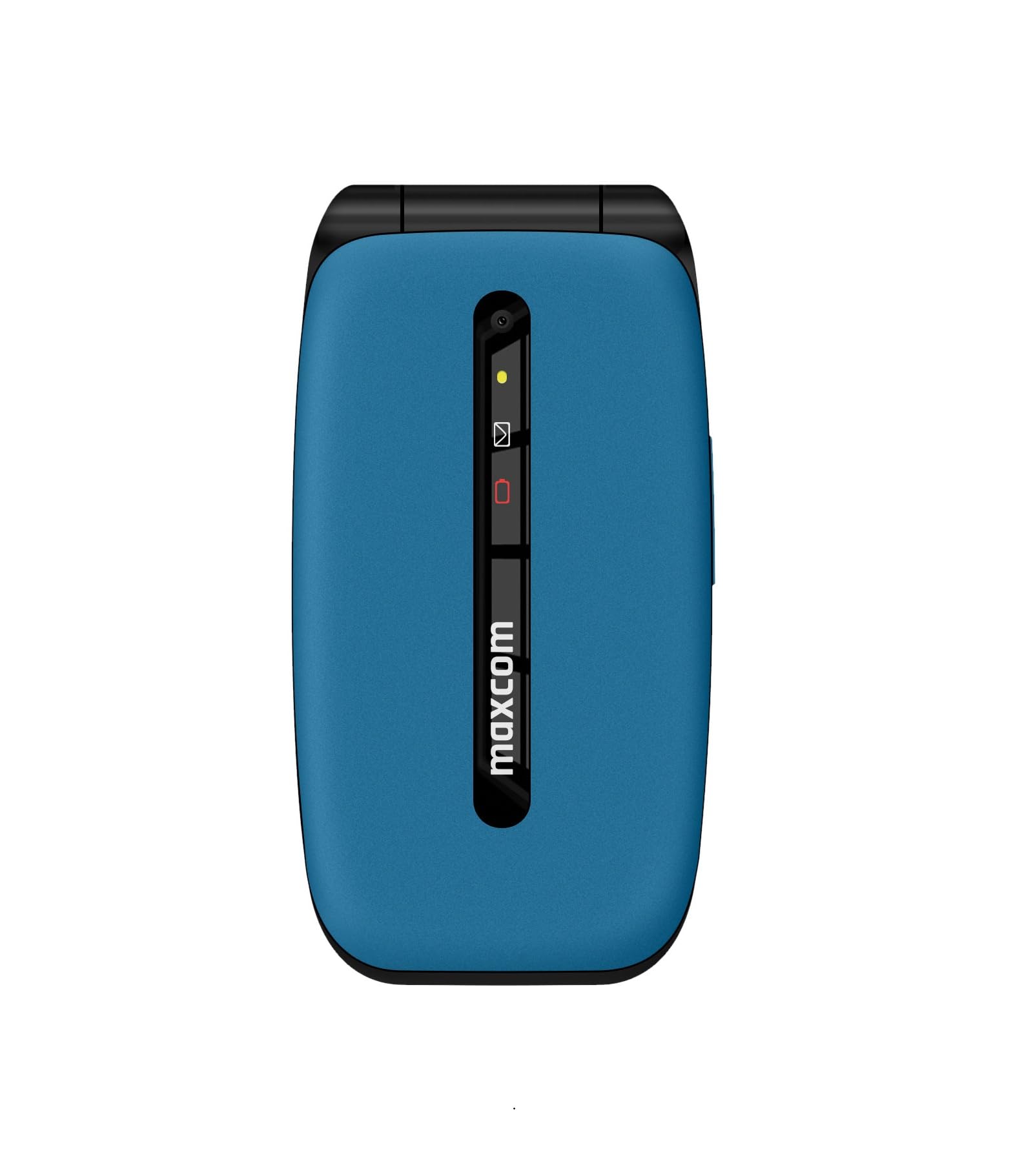 MAXCOM MM828 - Telefono cellulare 4G per anziani con flip cover, tasti e icone grandi, pulsante SOS, 8 contatti di chiamata rapida, marcatura diretta, schermo 2,4", batteria 1200 mAh, blu
