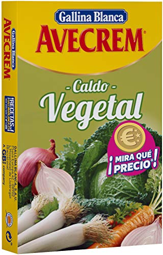 GALLINA BLANCA avecrem vegetal estuche 8 pastillas