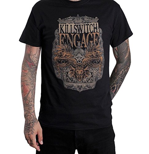 Killswitch Army - Camiseta Manga Corta para Hombre, Color Negro,
