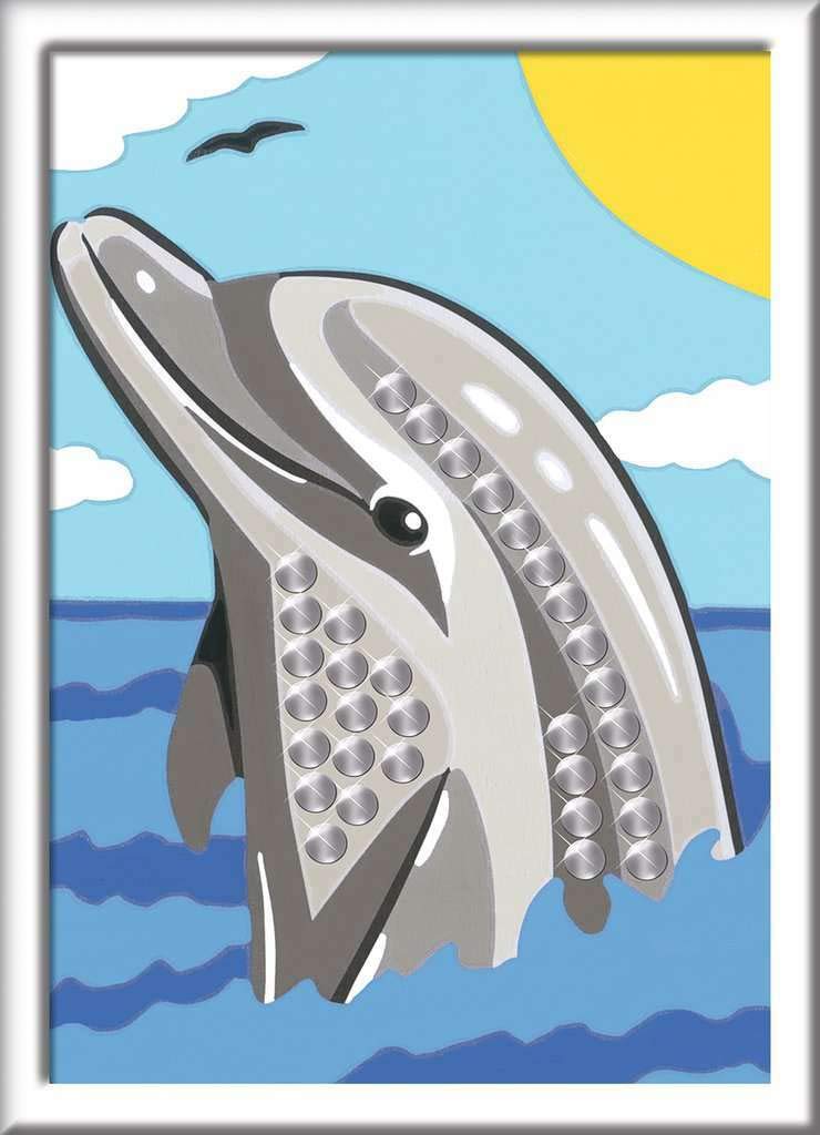 Ravensburger Malen nach Zahlen 28472 - Delfin