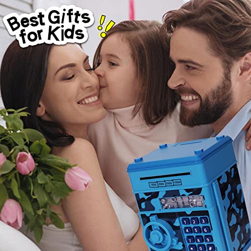 Civan Piggy Bank For Boys Kids Toys For 6 7 8 9 10 11 12 15 Year Old Boys Gifts, Girls Piggy Bank For Boys Toys Age 6-8-16, Money Saving Box For Kids 5-7 Atm Machine For Boys Birthday Gifts For Kids #TOP6