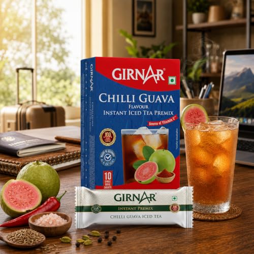 Image of Girnar Instant Premix Iced Tea - Chilli Guava