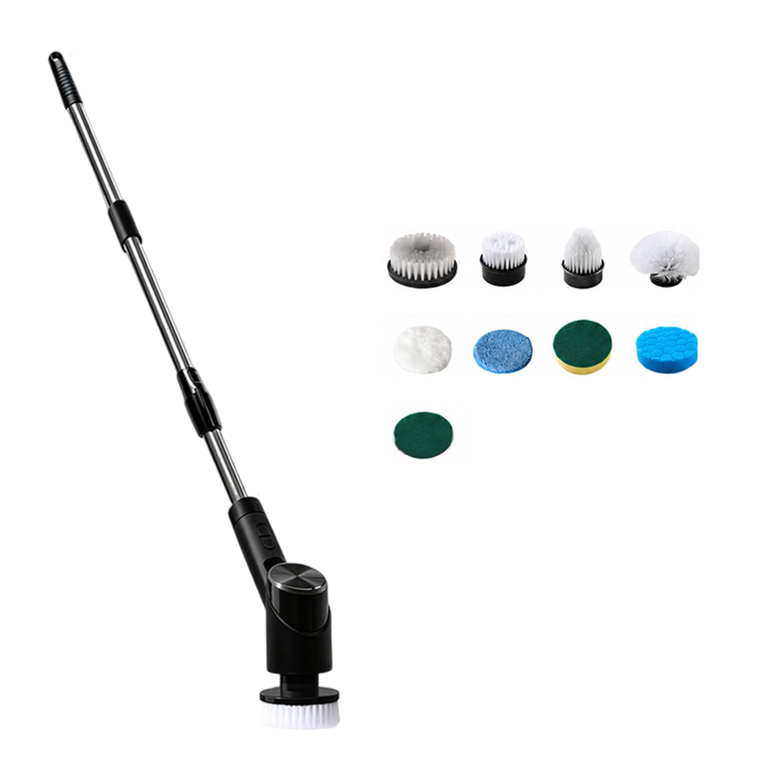 Electric Brush for Home Use ABS Body Rechargeable Scrubber for Floor Joint Stain Corner Detail Cleaner