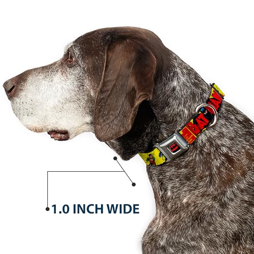 Collier pour chien Batman en métal robuste et durable pour grands chiens