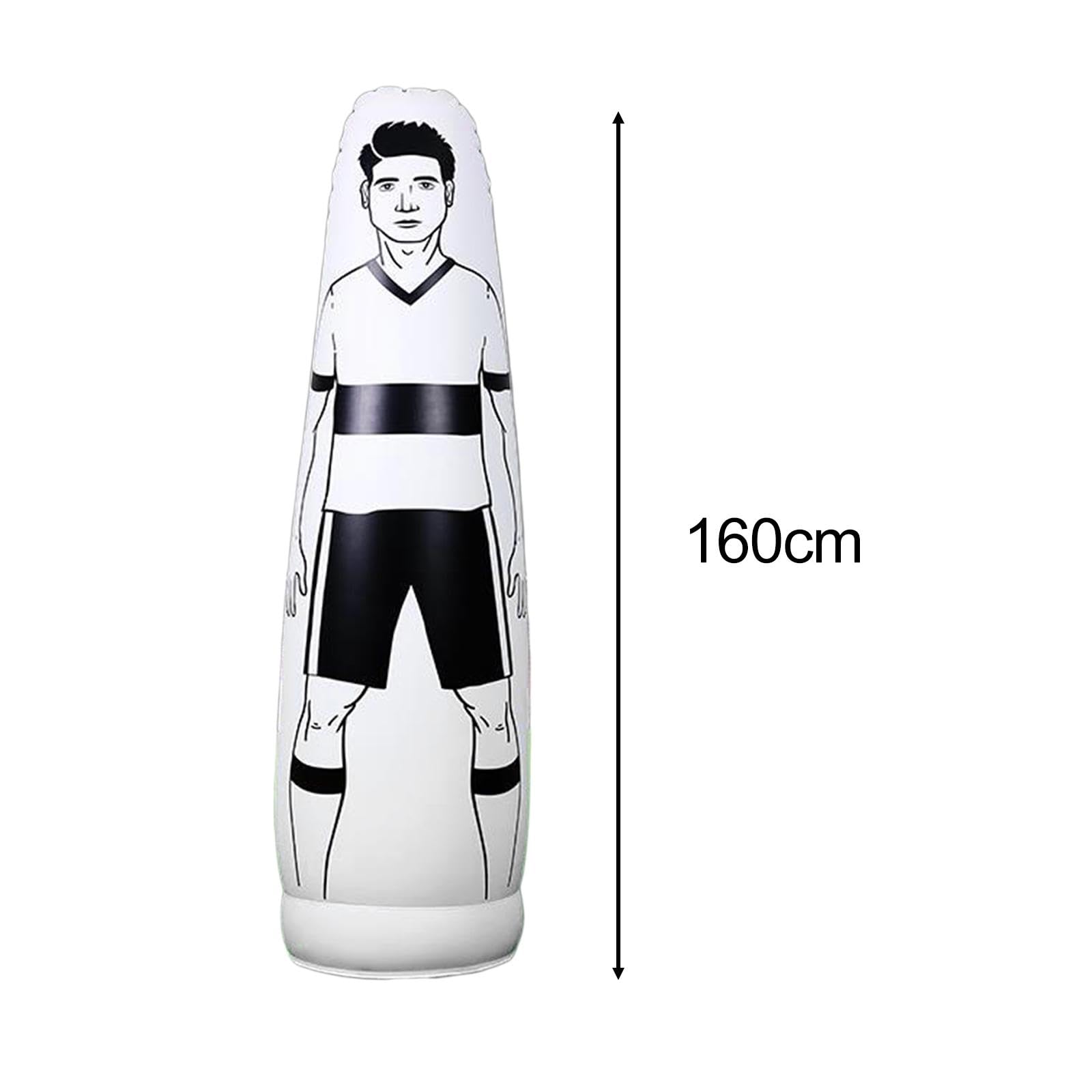 Sacco da Gonfiabile per Allenamento di Calcio, Attrezzatura per Allenamento Facile da Trasportare, Portatile E per Adulti E Bambini