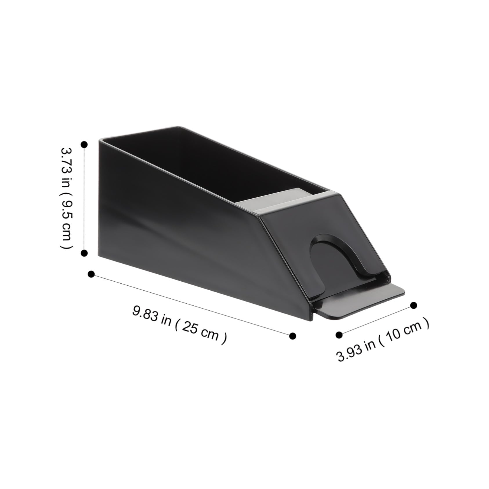 WOONEKY Distribuidor de Cartas de Plástico Reutilizable para Mesa Compacto y Duradero con Bordes Redondeados para Repartir Cartas Fácilmente Poker y Blackjack
