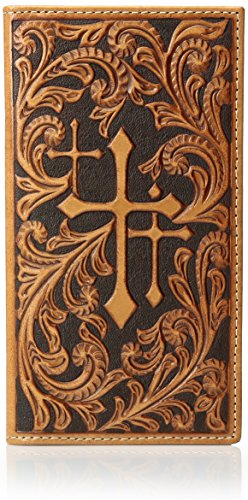 Nocona Belt Co. Men's Nocona Tricross Rodeo, Tan, One Size