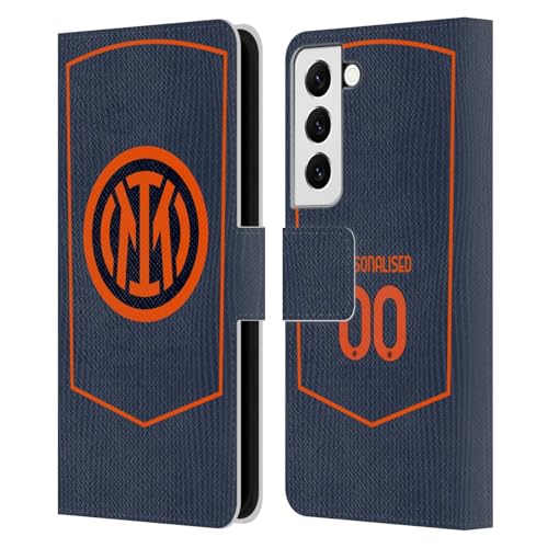 Housse Inter Milan Samsung S22 5G Étui Portefeuille Cuir Haute Finition