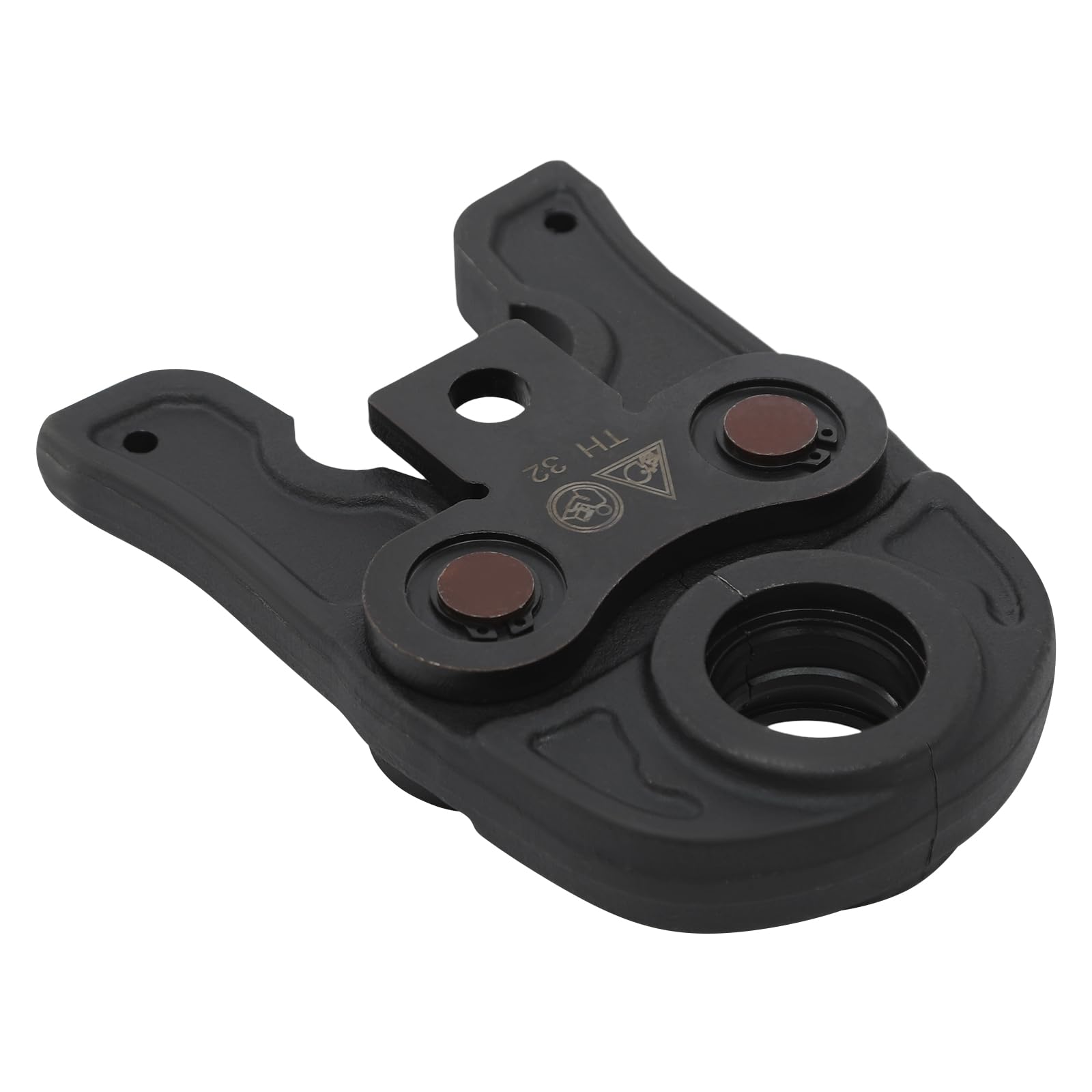 Pinza de presión Th Contour 12 – 40 mm, alicates de prensado, alicates de prensado para tubos de aluminio y plástico, tubos PEX, tubos PB, accesorios de cobre y conexiones de cobre (TH32)