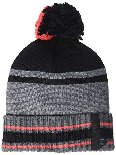 Under Armour Men's Pom Beanie, Pitch Gray (012)/Black, One Size Fits all