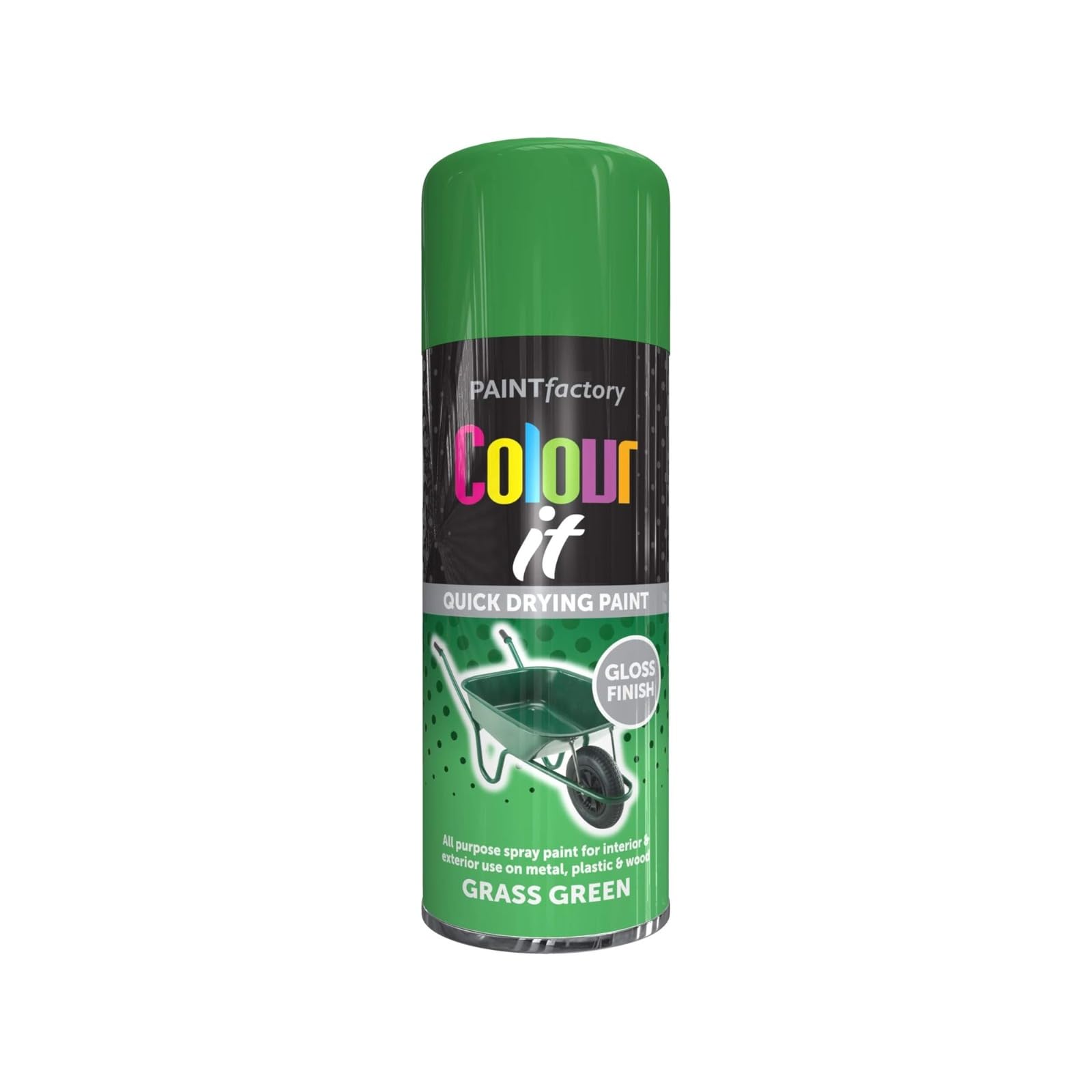 YSAMAX Green Spray Paint, Fast-Drying Formula, Sleek And Professional Appearance, Compact And Easy To Handle, Provides A Tough Protective Layer, 250ML, (1PCS)