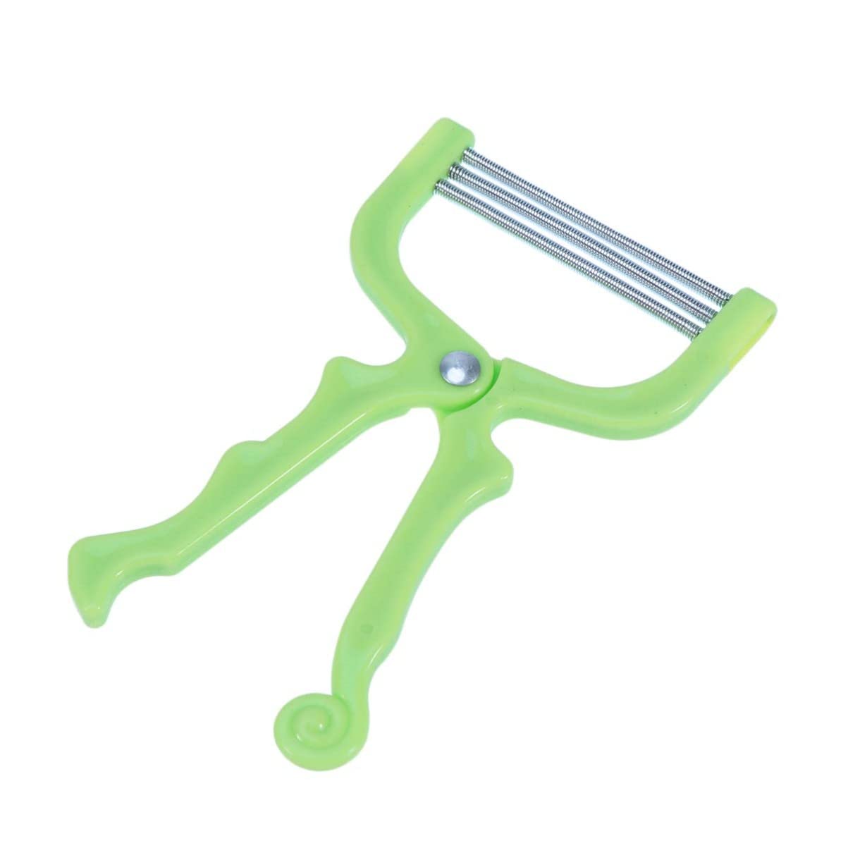 PartyKindom Manual Facial Hair Remover Tool Green Coil Spring Epilator for Women Facial Hair Threader for Forehead Cheeks