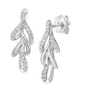 Naava Naava Damen-Ohrringe 375 Gelbgold 9 K Diamant Rundschliff Naava Naava Damen-Ohrringe 375 Gelbgold 9 K Diamant Rundschliff