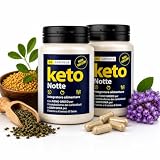 Keto Notte Integratore Alimentare 120 Capsule con Griffonia e Matè
