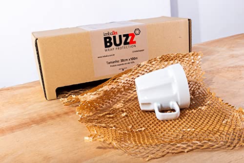 IMBALLA Papel Kraft Colmeia Buzz 38cm x 50mts