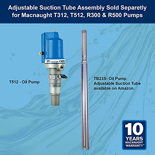 Macnaught Ratio 5:1 Air Operated Pneumatic Oil Transfer Pump. Engine And Gear Oils Up To Sae140, Auto Trans, Hydraulic Fluid And Anti-Freeze / Anti-Boil (Not For Gasoline Or Diesel) #TOP1