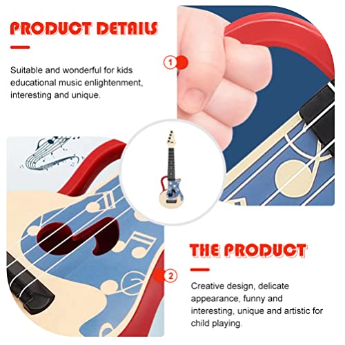 Toyvian 2PCS Pratique Professionnelle Ukulele Kids Adults Training Ukulele Instrument Early Education Ukulele - Les Beatles, Paul McCartney, John Lennon, RIngo Starr, George Harrison Toyvian 2PCS Pratique Professionnelle Ukulele Kids Adults Training Ukulele Instrument Early Education Ukulele – Image 5