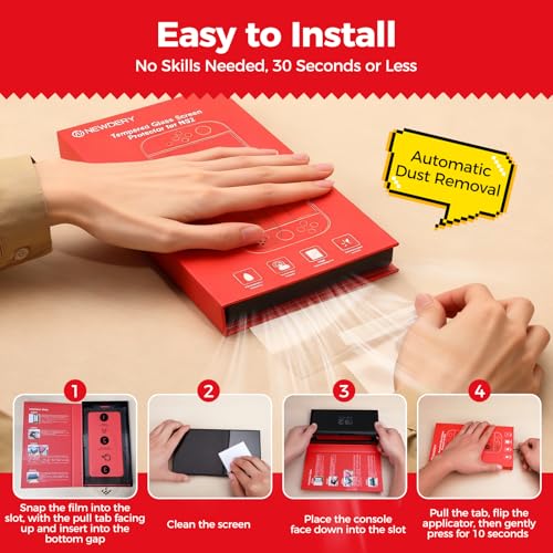 NEWDERY Ochraniacz ekranu do Nintendo Switch 2