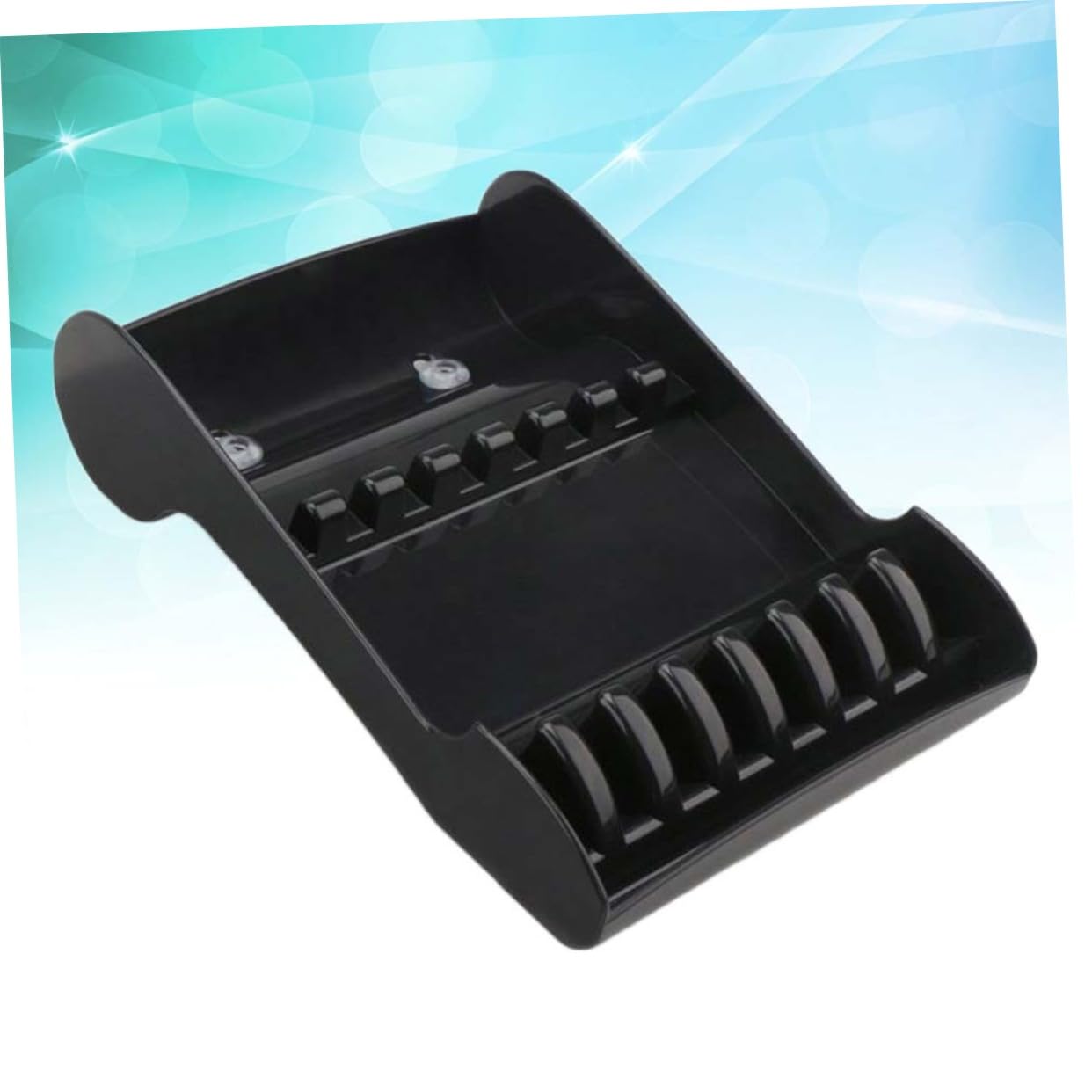 Gogogmee Hairdressing Scissors Stand (black) Hair Tool Organizer for Stylists Salons