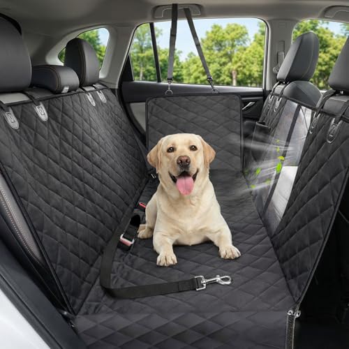 Dog Car Seat Cover, 600D Heavy Dute Durable Car Seat Cover for Dogs Pets, 100% Waterproof Scratch...