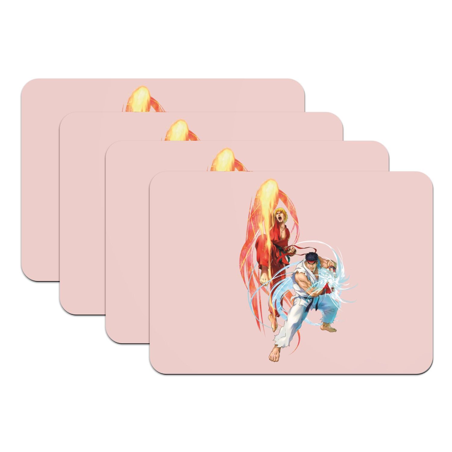 Protégez votre table avec les sets de table RYU et Ken en caoutchouc antidérapant
