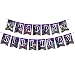Awyjcas Video Game Party Favors Birthday Banner Party Supplies Baby Boy Birthday Cake Topper Felt Garland Party Decoration …