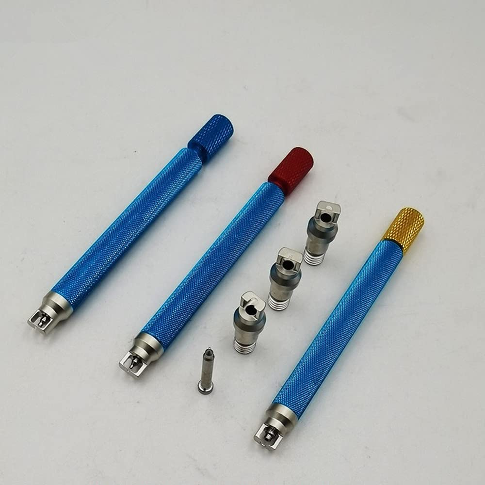 MOUDOAUER Juego de herramientas de mantenimiento 6 en 1 de acero duradero para relojes, herramientas de mantenimiento y reparación de relojeros, accesorios de reloj