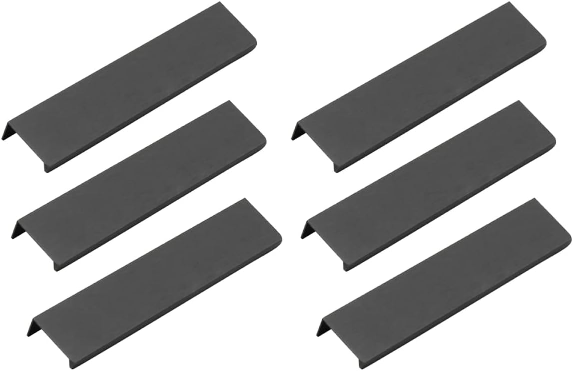 OSALADI 6pcs Invisible Wardrobe Handle Door Handles Concealed