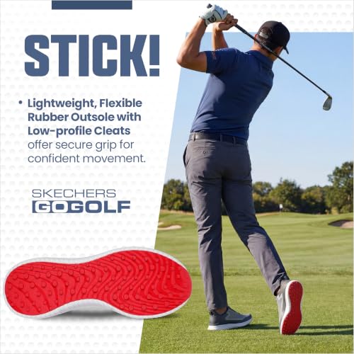 Image of Skechers Men's Flight Slip-Ins Golf Shoe
