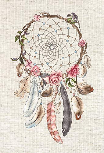 Letistitch Leti957 Cross Stitch Kit, Multi-Colour, 23 x 15 cm, multicoloured, 23x15cm
