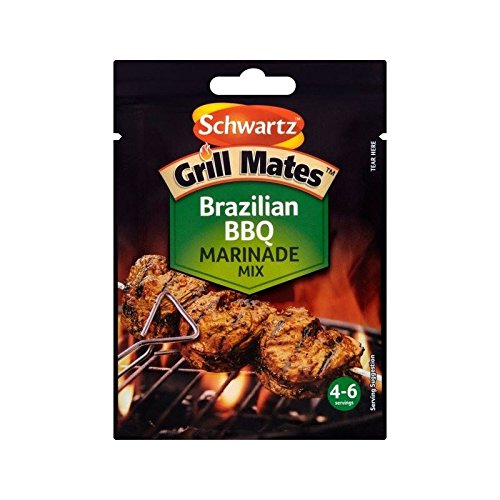 Schwartz Grill Mates Brazilian BBQ Sachet 30g Pack of 6