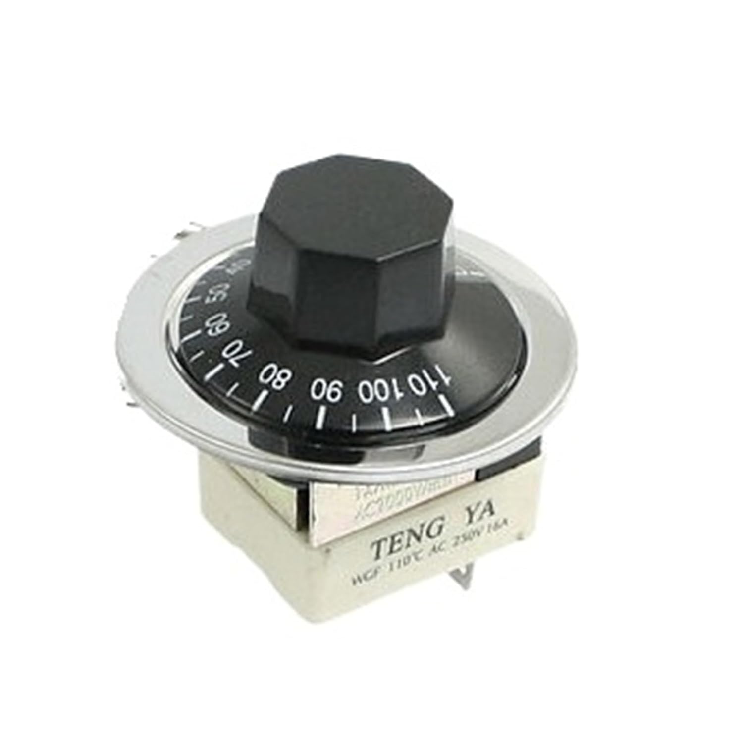 AC 16A 250V Rotary Knob Temperature Control Capillary Thermostat