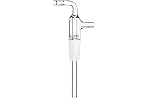 QWORK Bubbler Pipe: A Glass Vacuum Cold Trap for Enhanced Chemistry Lab Performance