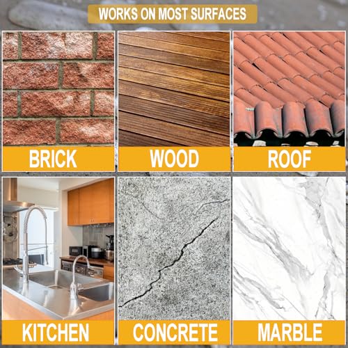 300g Invisible Waterproof Agent, Transparent Insulation Sealant, Clear Waterproof Coating Agent Anti-leakage Repair Spray Glue Grout Sealer for Outdoor Home Bathroom Toilet Gutter - Image 2