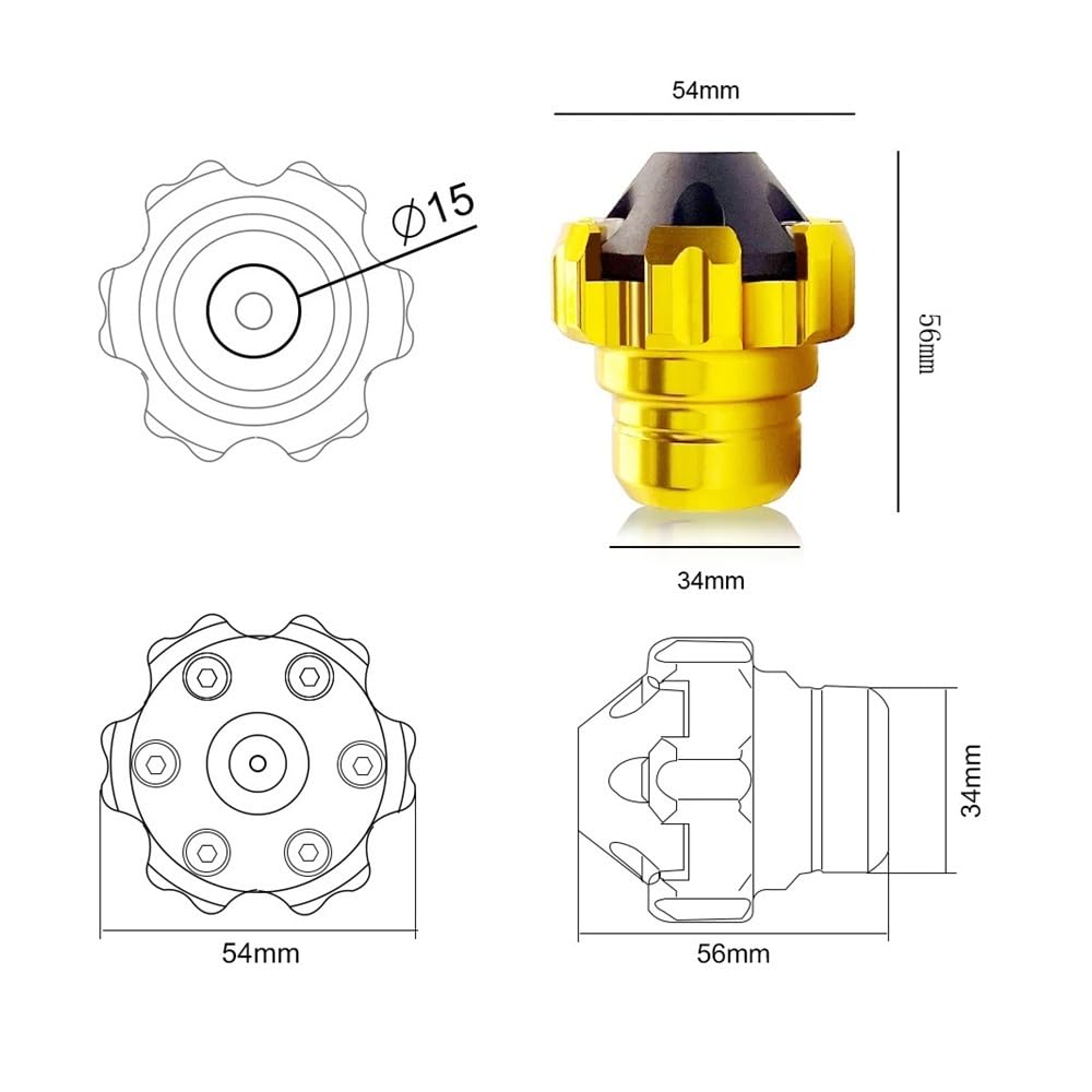 Patin Anti-Collision pour Moto Accessoires De Protection Contre Les Chutes De Moto, Roues, Curseurs