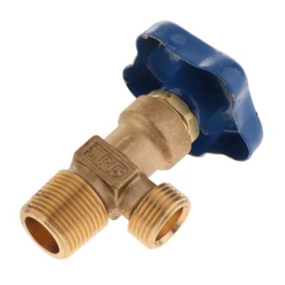 Argon-Ventil Für Gasflaschen | Kupfer Ausführung | Kleiner Flaschenkopf