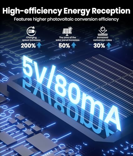 Solar Pathway Lights Outdoor, 8 Pack Bright Solar Lights Outdoor, Auto On/Off, IP65 Waterproof Solar Garden Lights Solar Powered Landscape Lighting for Yard Patio Walkway Driveway Pathway - Image 4