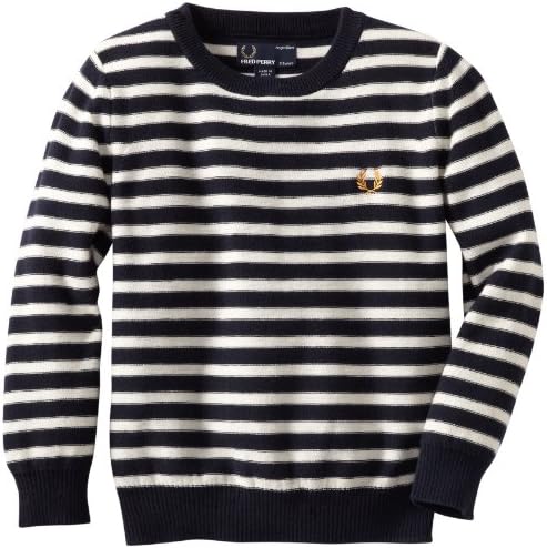 Fred Perry Little Boys' Breton Stripe Sweater