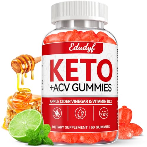 Natural Keto ACV Gummies for Women - Weight Loss,Curbs Cravings &...