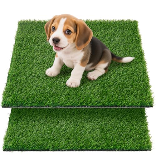 Artificial Grass Pee Pads for Dogs Puppy Potty Training to Pee and Poop