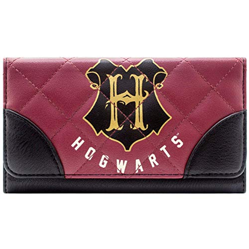 Cartera de Harry Potter Hogwarts Mago Colegio Símbolo Rojo