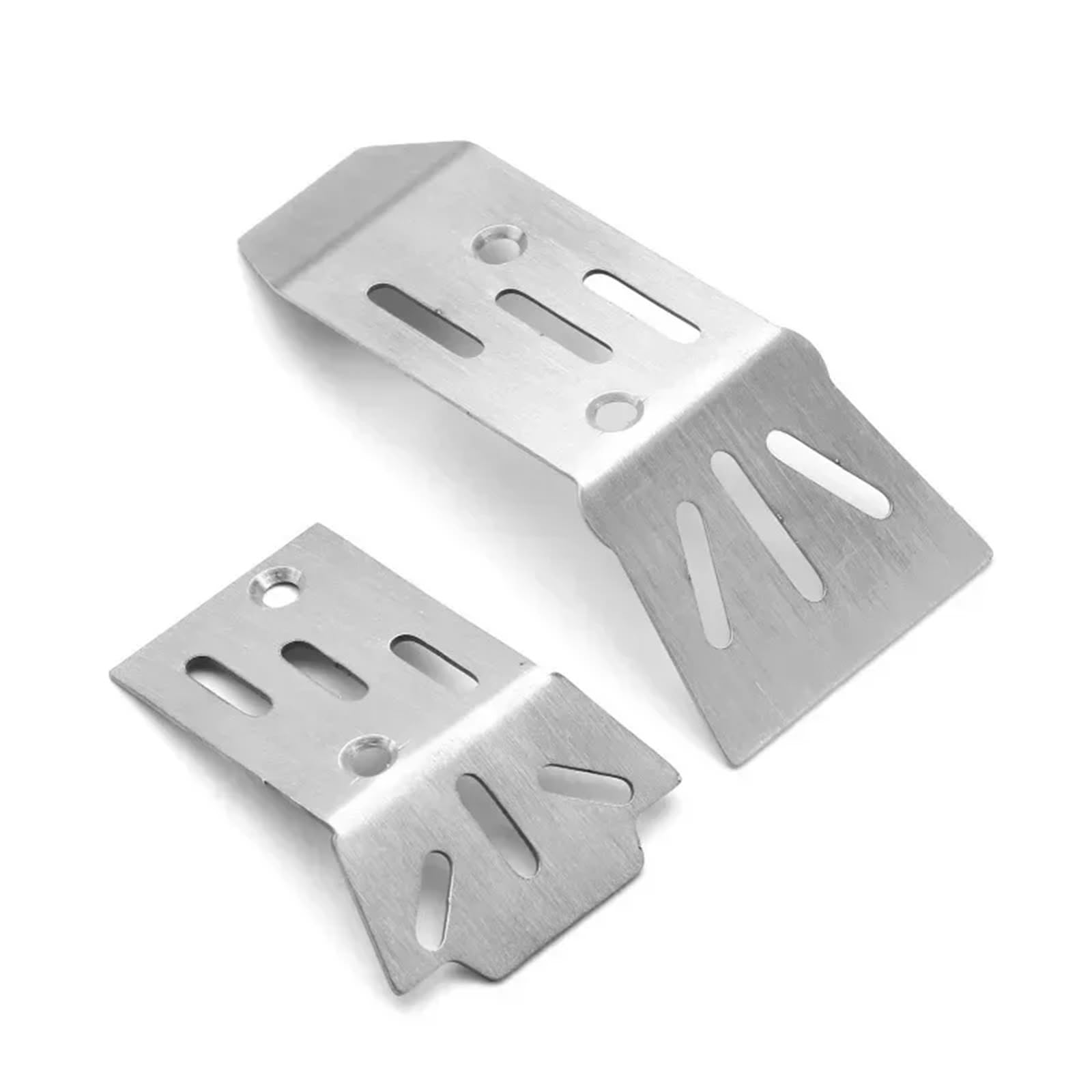 Per Arrma Per Granite Per Grom 1/18 2 Pezzi Protezioni Per Telaio Anteriore E Posteriore In Acciaio Inossidabile Accessori Per Auto RC Accessori Giocattoli Rc