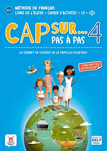 Cap sur... Pas à pas 4 : Méthode de français A2.1 (1CD audio)