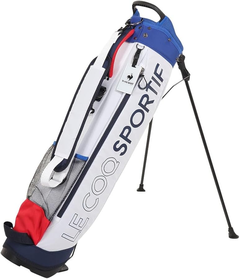 ルコック　キャディバッグ メンズ 47インチ le coq sportif golf 軽量 キャディバッグ (2.8kg/9型/6分割/47
