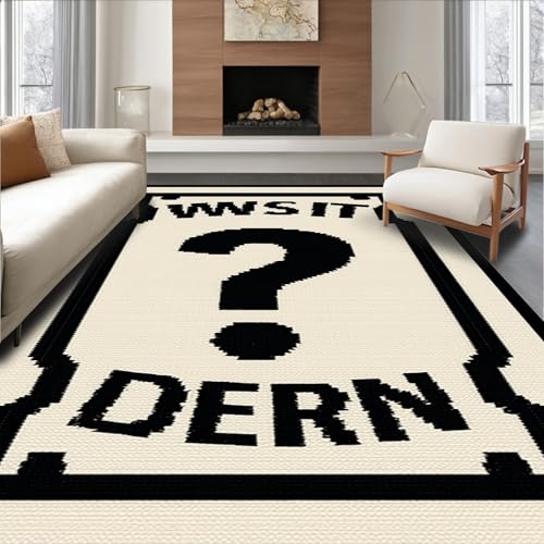 ODIKA Flatwoven High Traffic Area Rug 5x7, Unexpected Visitor Query