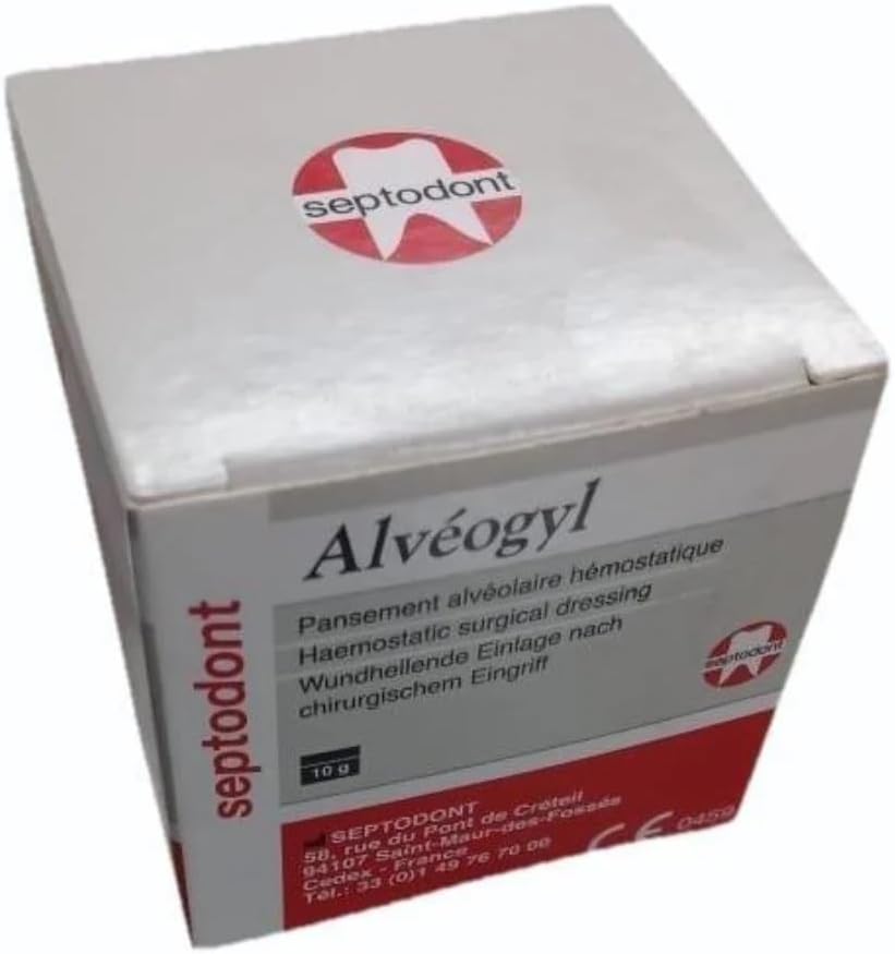 New Alveogyl Dry Socket Surgical Dressing, 10g, Dental Treatment Best