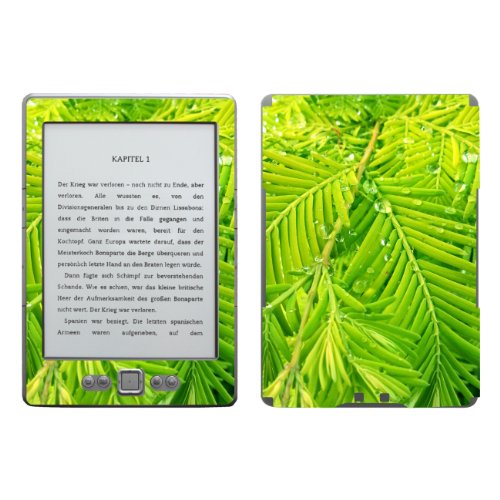 'Disagu Design Skin for Amazon Kindle 4 eReader  Motif Green Nature