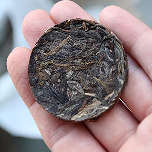 Tea Soul Tee Puer Sheng (roh) Wild Forest Mini Portionen, Ernte 2019, Hochwertiges Chinesisch, 50 Gramm