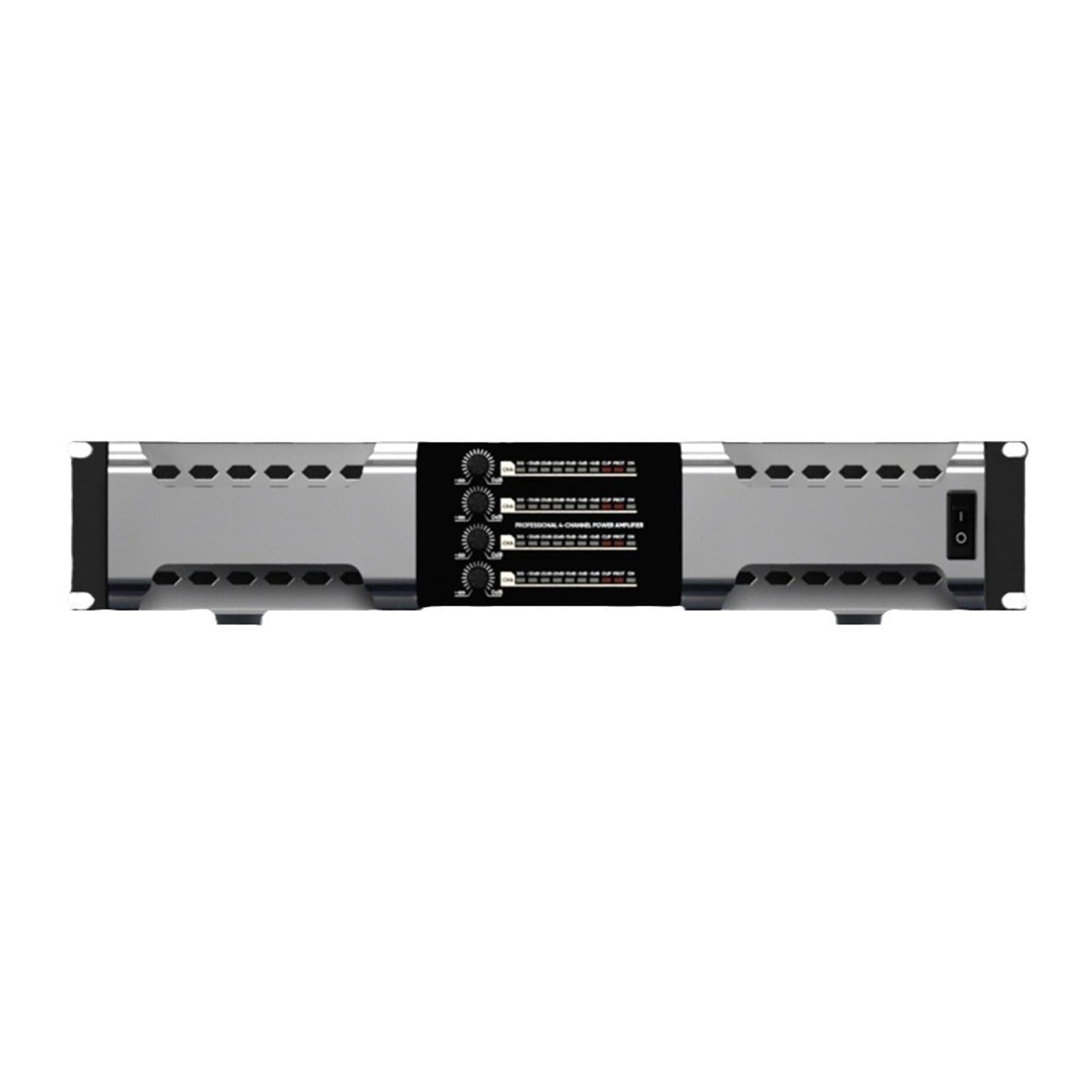 Amplificateur Stéréo Haute Puissance HiFi, 4 Canaux 2000 W (stéréo 8 Ω), Amplificateur Audio, Récepteur, Résolution 48 KHz, Fonction De Sécurité Intégrée, pour Home Cinéma Karaoké